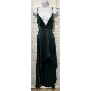 LUXXEL dress high low Corset Back Dress Gown Prom Size Small